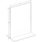 Azar Displays 11"W x 17"H Double-Foot Two Sided Sign Holder, PK10 152708 - alternate 2